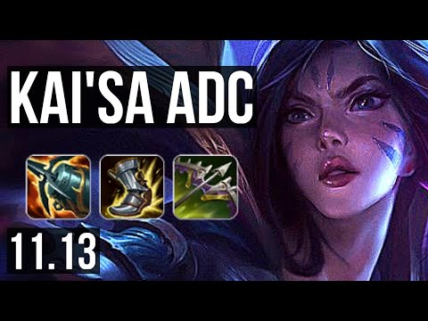 KAI'SA & Zyra vs CORKI & Lux (ADC) | Quadra, Legendary, 500+ games, 22/6/10 | KR Master | v11.13