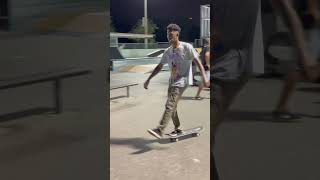 JUST LEARNED CASUAL ONE FOOT NOLLIE BIGSPINS #shorts