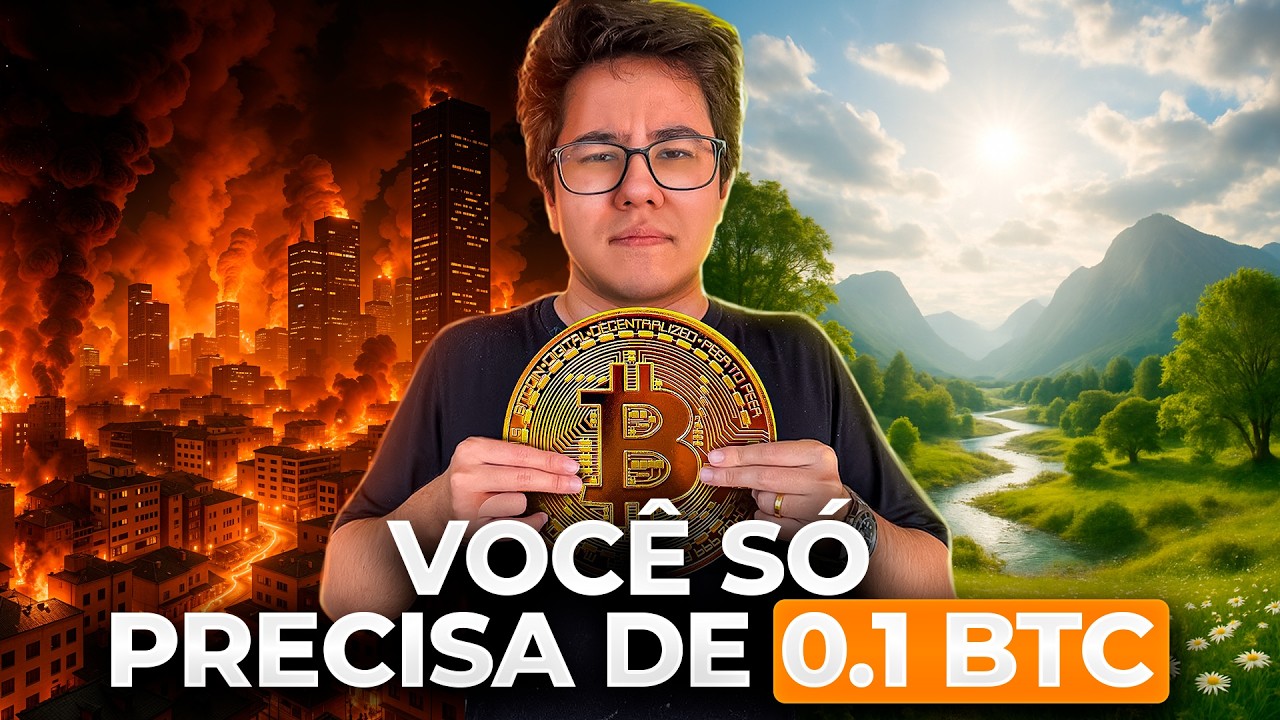 0.1 BITCOIN é TUDO que VOCÊ PRECISA para MUDAR de VIDA? A VERDADE!