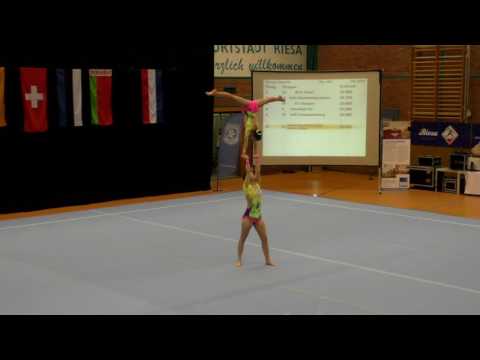 Sachsenpokal 2016   024   052   Women's Pair   Age Group   Balance   POL   UKS Targowek Warschau POL