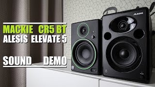 Video thumbnail for Alesis Elevate 5 MKII vs Mackie CR5 BT  ||  Sound Demo w/ Bass Test by DSAUDIO.review