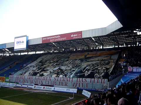 SUPTRAS ROSTOCK CHOREO - Hansa - Jena 02.04.2011