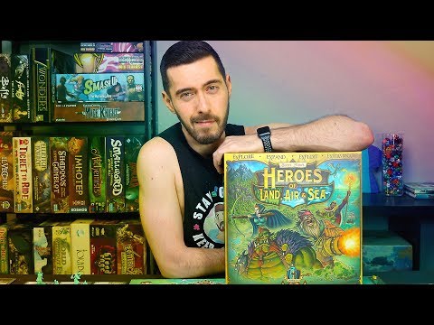 Prep & Play: How to play Heroes of Land. Air & Sea SOLO in 7 minutes!
