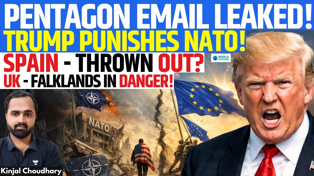 US To Punish NATO For IRAN WAR! Pentagon Leak EXPOSES Plan | Spain Out? UK Falklands At Risk! Kinjal