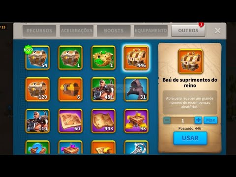 Opening 446 Kingdom Supply Chests - pre KvK 10 - Rise of Kingdoms RoK