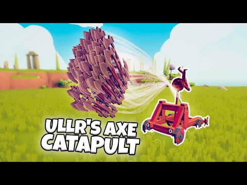 ULLR'S AXE CATAPULT VS EVERY FACTION | TABS MODDED GAMEPLAY