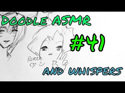 The Doodler #41 (no talking) (doodle ASMR) (pen sounds) (hand movements)