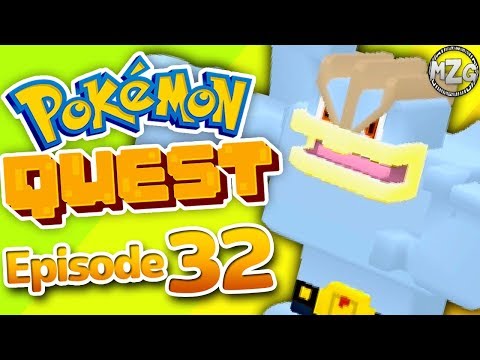 Pokemon Quest Gameplay Walkthrough - Episode 32 - The Perfect Machamp! (Nintendo Switch)