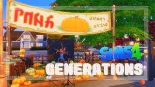 SPOOKY Day Bake Sale FAIL! Sims 4 Lets Play // Generations - Ep. 8