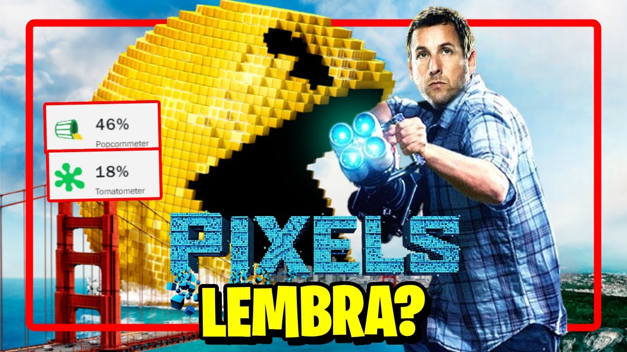 Lembra de Pixels? O Filme mais MALUCO do Adam Sandler!