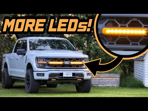 Easy Grille Light Mod for Your F-150 Tremor!