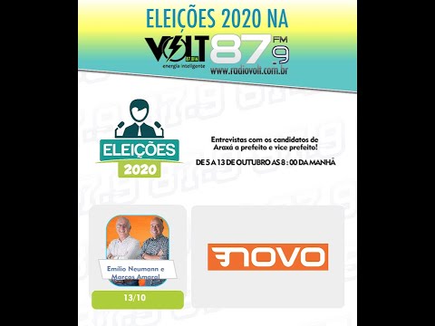 Entrevista Candidato Emilio Neumamn e Vice Marcos Amaral