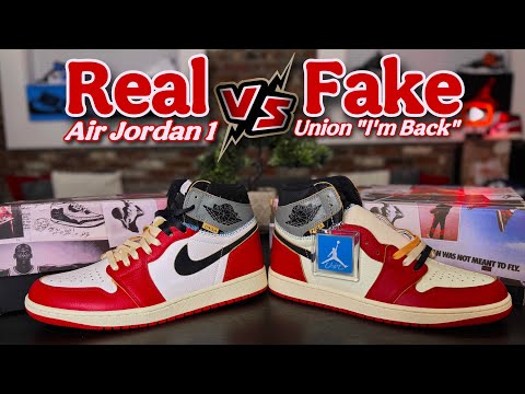Real vs Fake Jordan 1 Union “I’M BACK” Legit Check