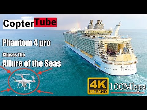 4k live 🔴 footage of Dji Phantom 4Pro 🚁 1-7-2017 Cruise 🛳 chase