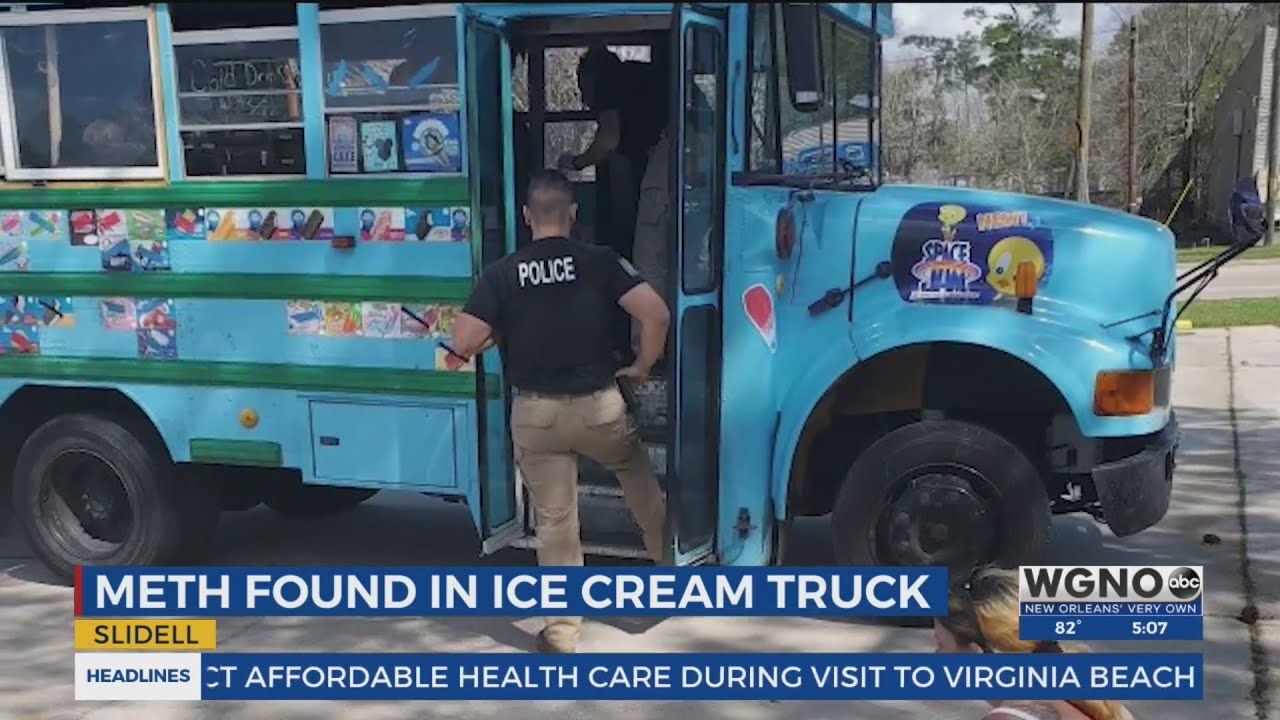 Slidell PD finds more than ‘sweet treats’ in ice cream truck, owner arrested and book