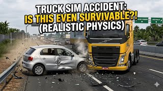 This Truck Driver Has Nerves of Steel😳