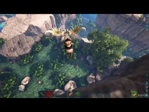 THE FLYING MEGALOCEROS ON ARK RAGNAROK (EPIC FAIL)