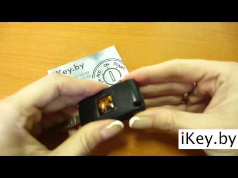 Как поменять батарейку в ключе Peugeot 308