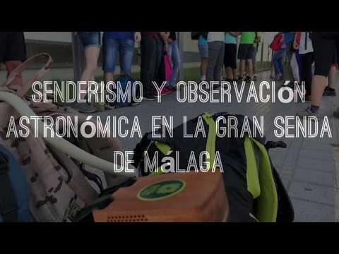 Senderismo y observación astronómica en la Gran Senda de Málaga