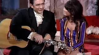 Linda Ronstadt &amp; Johnny Cash - I Never Will Marry(The Johnny Cash Show 720p)
