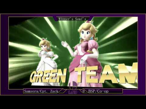 Lust 19 Smash 4 Doubles Winner's Semi's Samsora/Cpt. Zack vs  BSP/Co-op