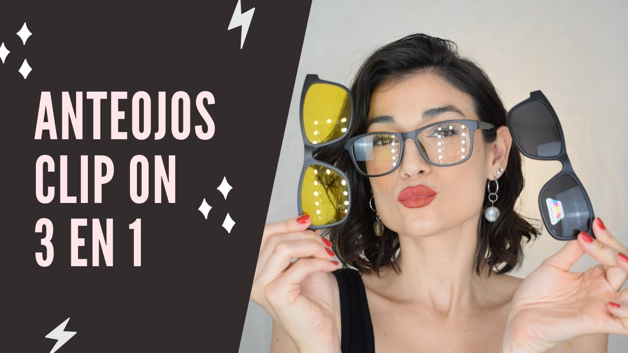 Gafas de Sol y de aumento CLIP ON 3 en 1 by RIMLAND | Caro Paredes