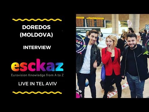 ESCKAZ в Тель-Авиве: Интервью с DoReDos (Молдова на Евровидении 2018)