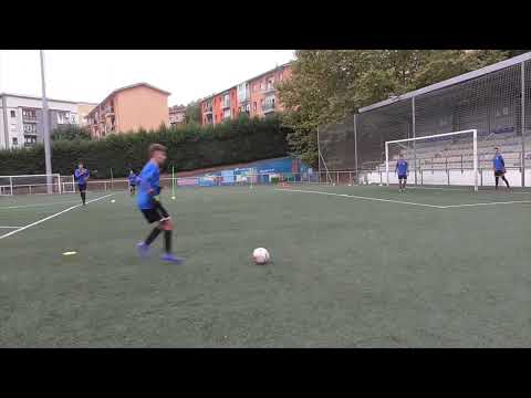 Indartsu Club Goalkeeper Training - Lateral Crossing and finishing