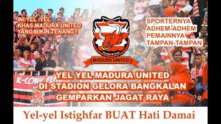 Download lagu Suporter Madura Menyanyikan Yel yel Istighfar | Membuat para pemain Madura tenang di lapangan! mp3