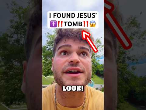 I Just Found Jesus’ Tomb‼️✝️😱 (Look Inside…🫢🔥)