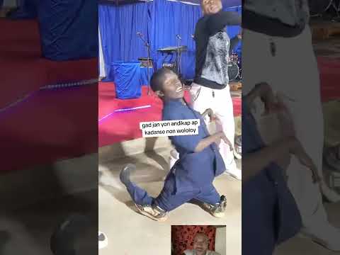 gad jan yon andikape konn danse epil fè mouvman yo byen wi