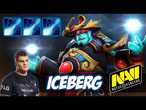 Na'Vi.Iceberg Storm Spirit - LIGHTNING LORD - Dota 2 Pro Gameplay [Watch & Learn]