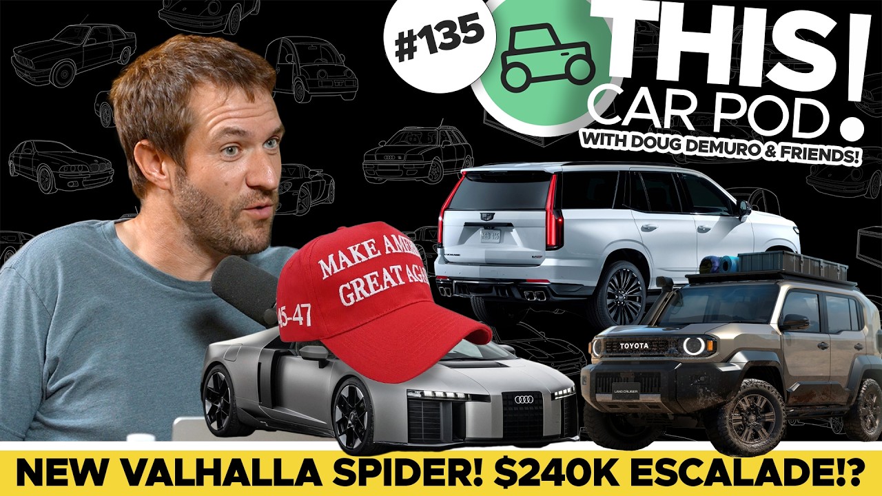Audi CEO Makes Big Announcement at Trump Rally! A $240k Escalade?! THIS CAR POD! EP135
