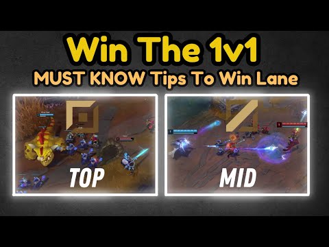 Laning Secrets PRO Players Use To WIN The 1v1