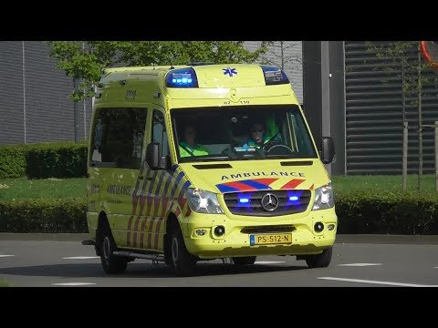 [Primeur] Ambulance 07-110 met spoed naar een melding in Arnhem
