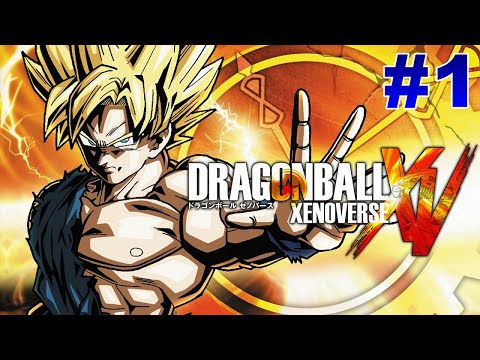 Dragon Ball XenoVerse Walkthrough Part 1 Prologue Character Creation Trunks (PS4 60FPS)