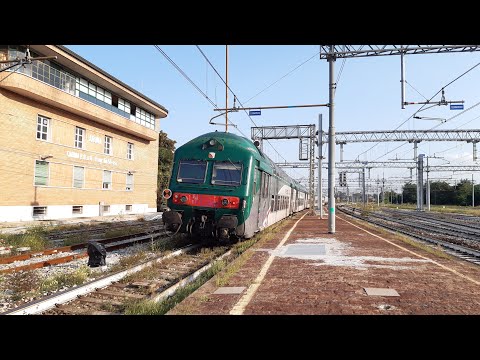 Arrivo e partenza casaralta Trenord da Arona