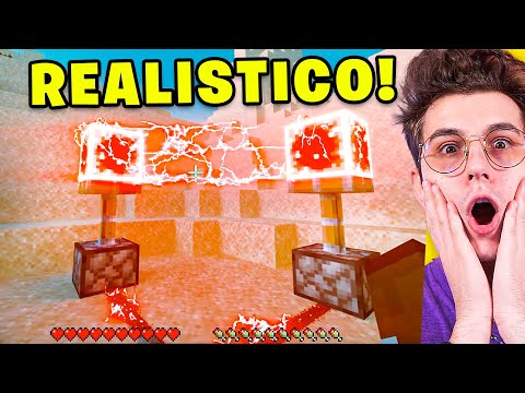 REAGISCO A MINECRAFT SUPER REALISTICO! - ITA