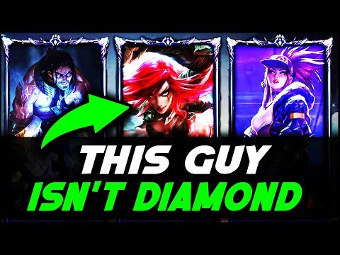 Placing a Gold Katarina in a DIAMOND Solo Q Game - Do They Deserve it? - League of Legends