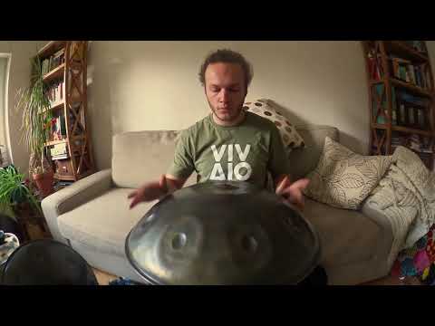 Taopan Handpan batch 2018 - played by Louis L. - Equinox F#