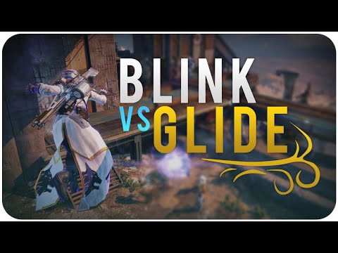 Destiny Warlock Jump Comparison //  Blink vs Glide