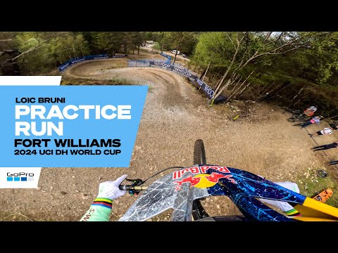 GoPro: DH World Cup Champ is Back! - Loic Bruni at Fort William - '24 UCI Downhill MTB World Cup