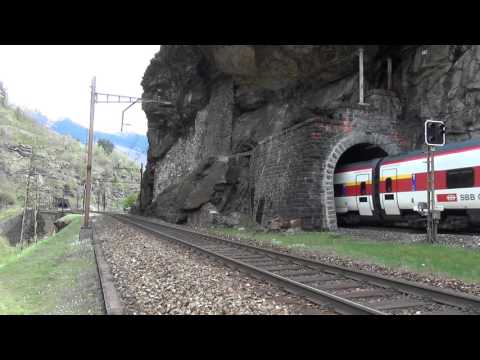 SBB ETR 610 IN TRANSITO A FAIDO.(CH) 24 - 4 - 2016