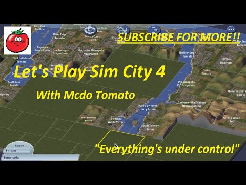Let's Play SimCity 4 - The region is one big city! - Part 1