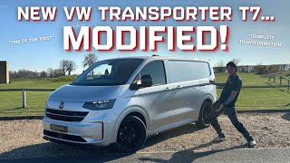 New Volkswagen Transporter T7 MODIFIED, is it better than the Transit Custom?