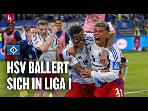HSV ist am Ziel! "Ein Tag, der für immer in die Geschichte des HSV eingehen wird" | HSV - Ulm 6:1