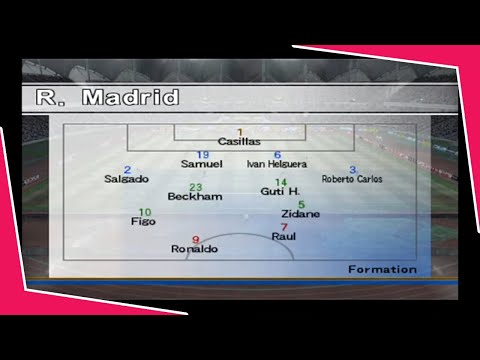 Pro Evolution Soccer 4 (PS2) Real Madrid vs Juventus