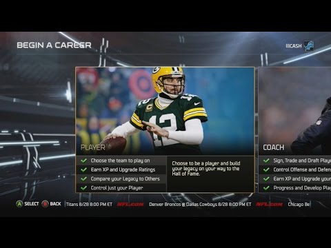 Madden NFL 15 Career Mode - Player Creation (Ep.1)