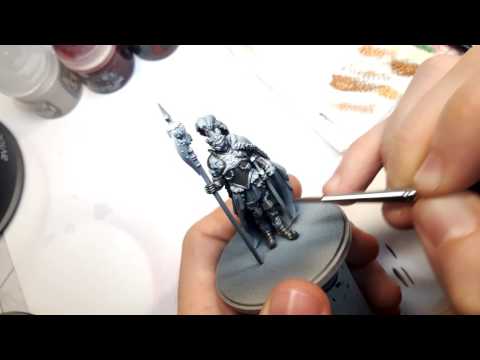 Kingdom Death: Monster painting guide 1 - How to paint King's Man armor