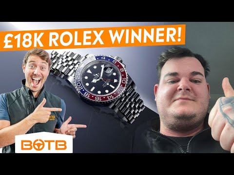 Watt A Win! Electrician Bags £18,000 Rolex On First Try | BOTB Winner